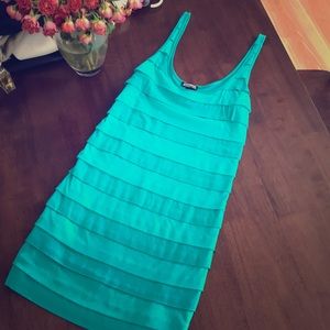 EXPRESS aqua dress